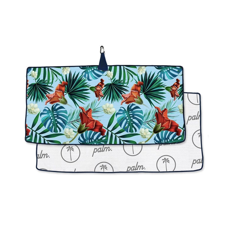 Palm Golf Towel (Barrels) - Image 1